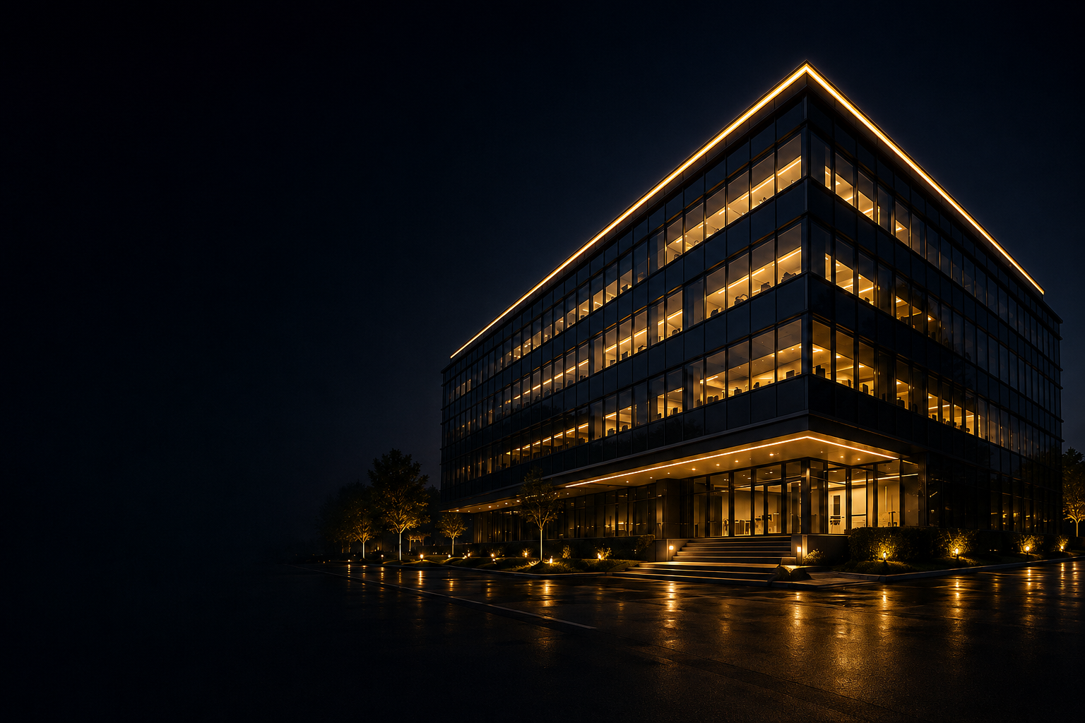 Modern technology office building